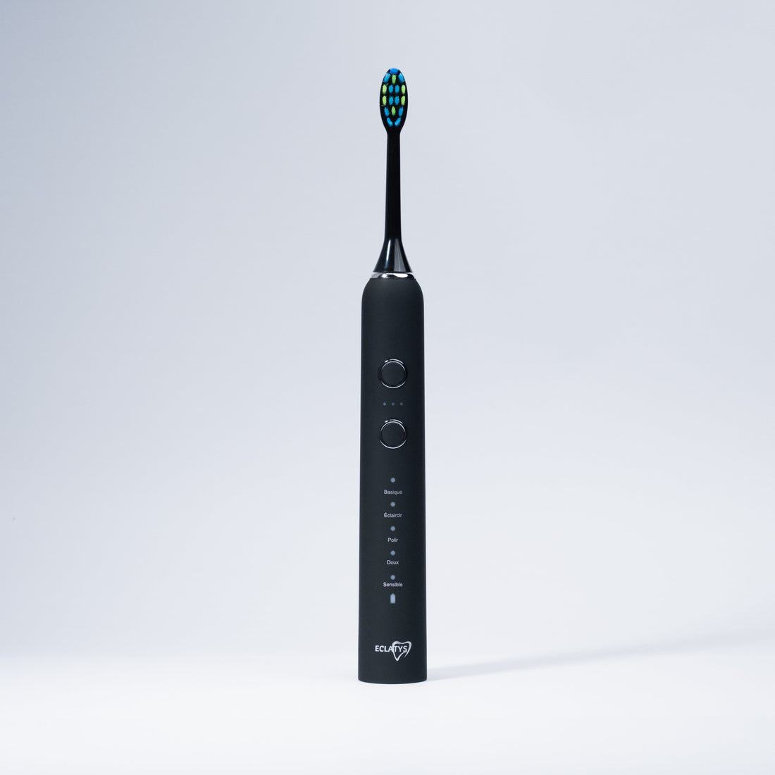 Brosse à dents électrique sonique SmartClean Pro Eclatys noire